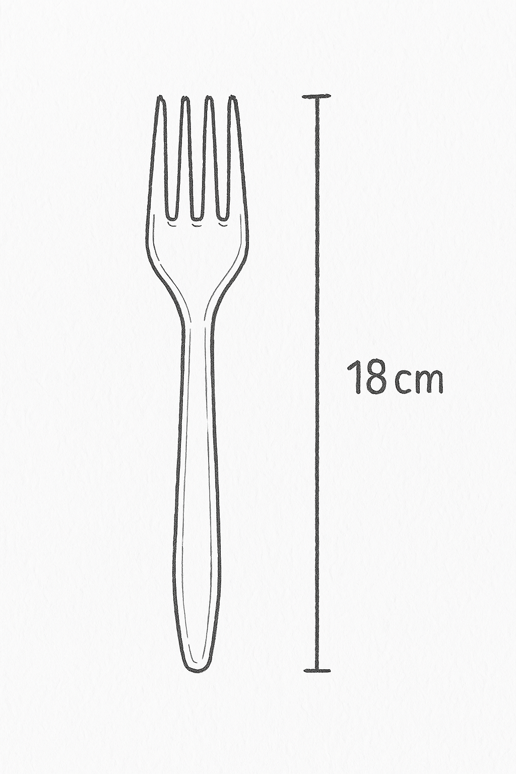 50 Stück Gabeln Plastikbesteck, Glasklar, Mehrwegbesteck