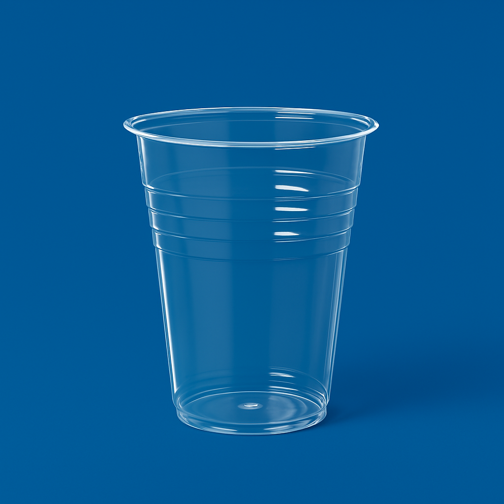 100 Trinkbecher Ausschankbecher Plastikbecher glasklar 0,2 Liter