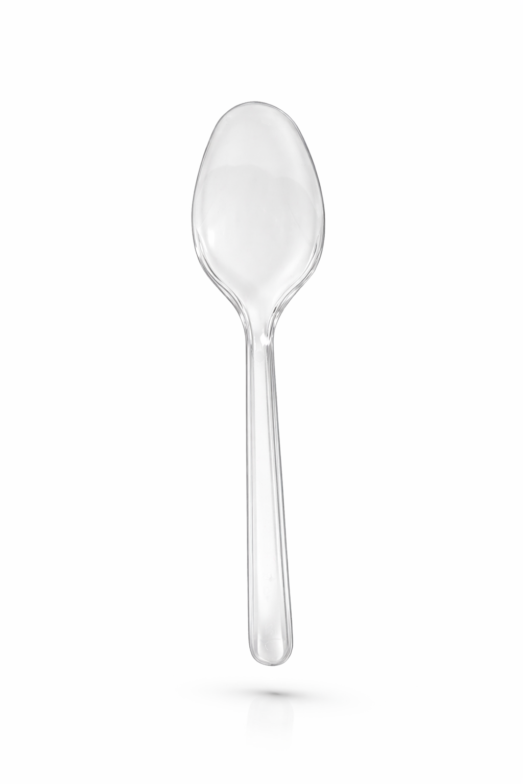 50 Stück Löffel Plastikbesteck, Glasklar, Mehrwegbesteck 🚚 Versand mit GLS: 5,90 € deutschlandweit