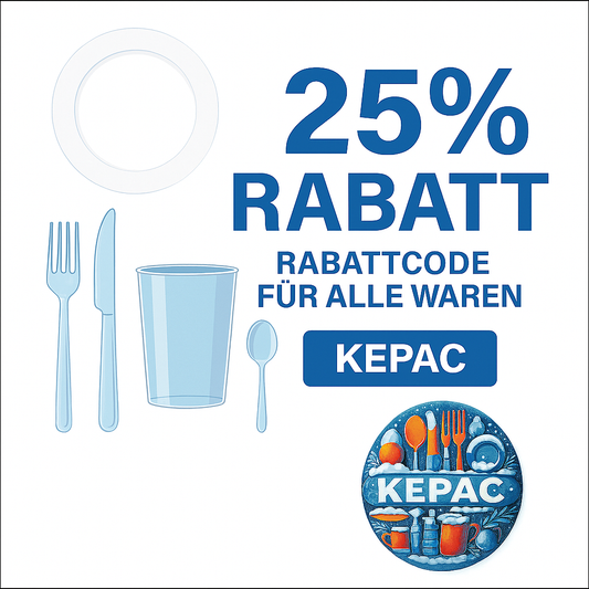 "💙 Spare 25 % auf alle Produkte! Gib beim Checkout den Code KEPAC ein und sichere dir deinen Winterrabatt ❄️